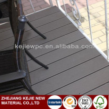 Hot Selling Grooves Design WPC Composite Terrasse, Hollow WPC Composite Terrasse, Balcony WPC Composite Terrasse